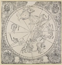 El mapa celestial del hemisferio sur